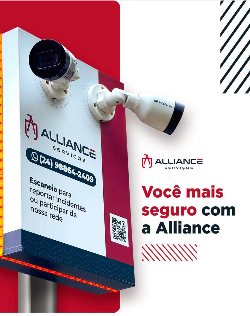 App Alliance - controle das Torres e Totens de Segurança em tempo real